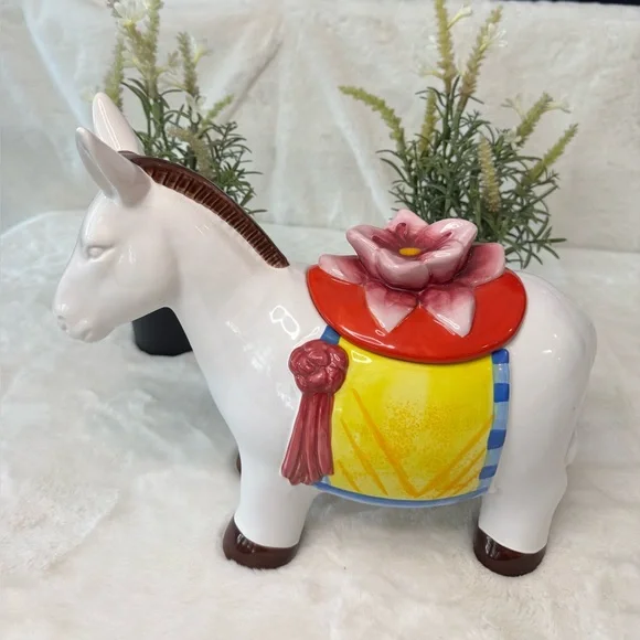 Opalhouse for Target 2018 Burro Cookie Jar, Stoneware- 12”x10” - Picture 4 of 13